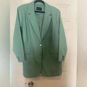 Eloquii Mint Green Blazer